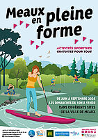 Affiche de Meaux en Pleine Forme, de juin à septembre - Agrandir l'image (fenêtre modale)