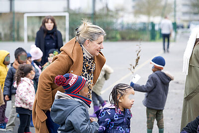 Agrandir l'image, fenêtre modale