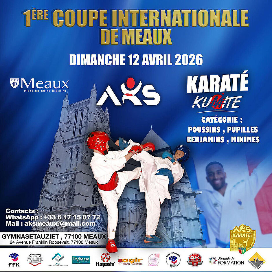 Karaté : coupe internationale de Meaux