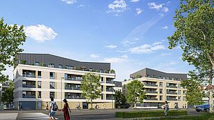 Reconversion de l’ancien site Transdev - Rue Paul Barennes - Agrandir l'image (fenêtre modale)