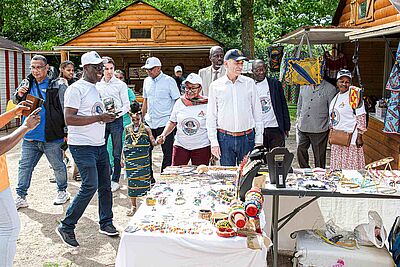 Agrandir l'image, fenêtre modale