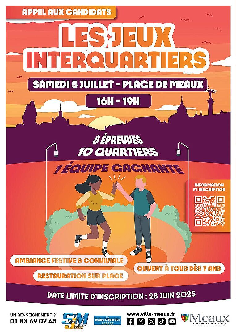 affiche Jeux inter-quartiers