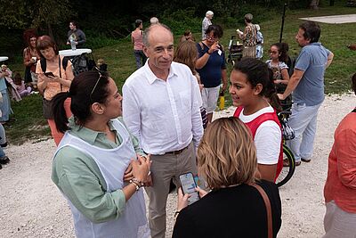 Agrandir l'image, fenêtre modale