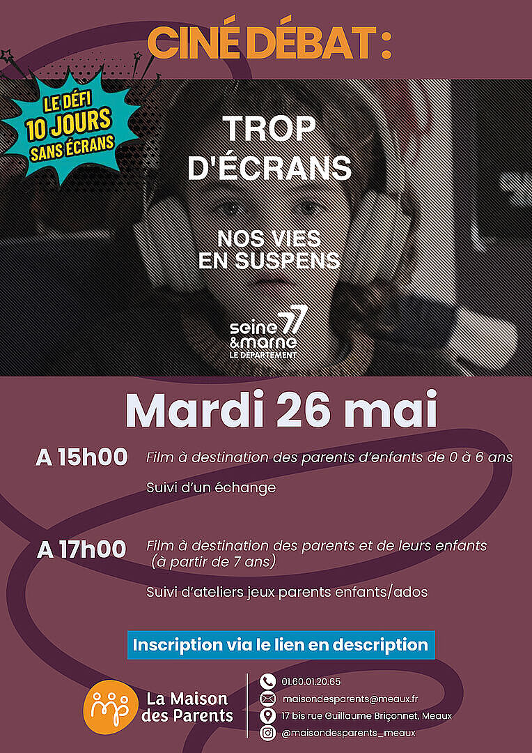 Ciné débat : trop d'ecrans