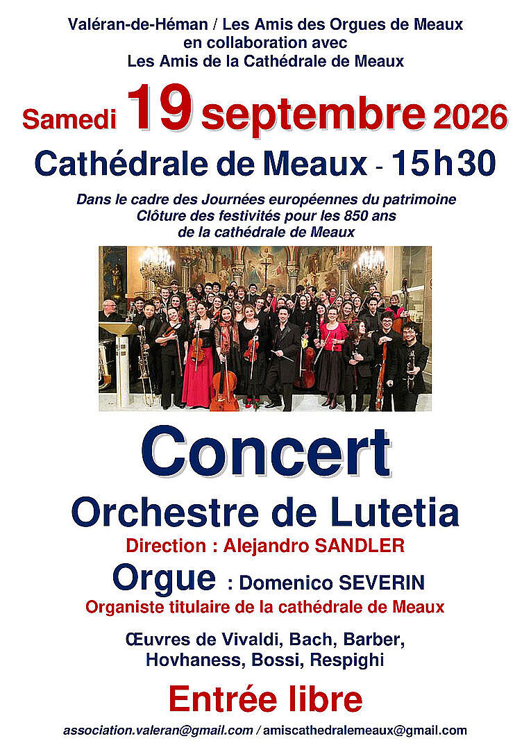 Concert l’Orchestre de Lutetia 