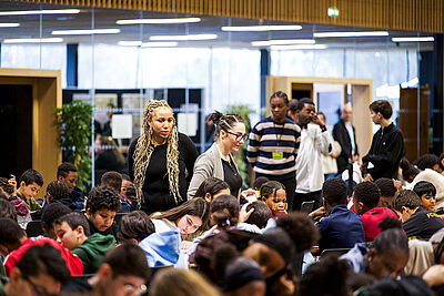 Agrandir l'image, fenêtre modale