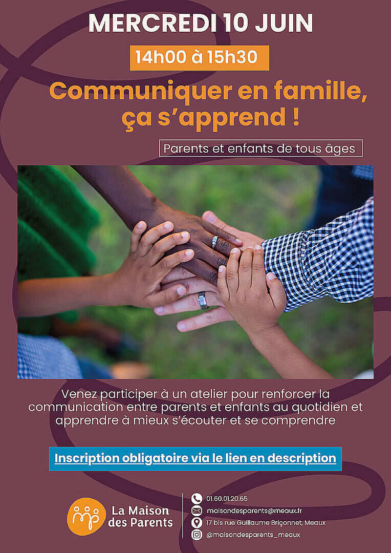 Communiquer en famille, ça s’apprend !